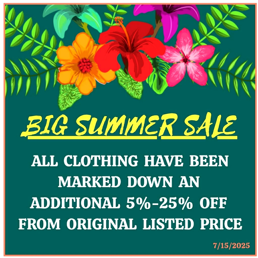 🌴Summer CLOTHING Sale🌴